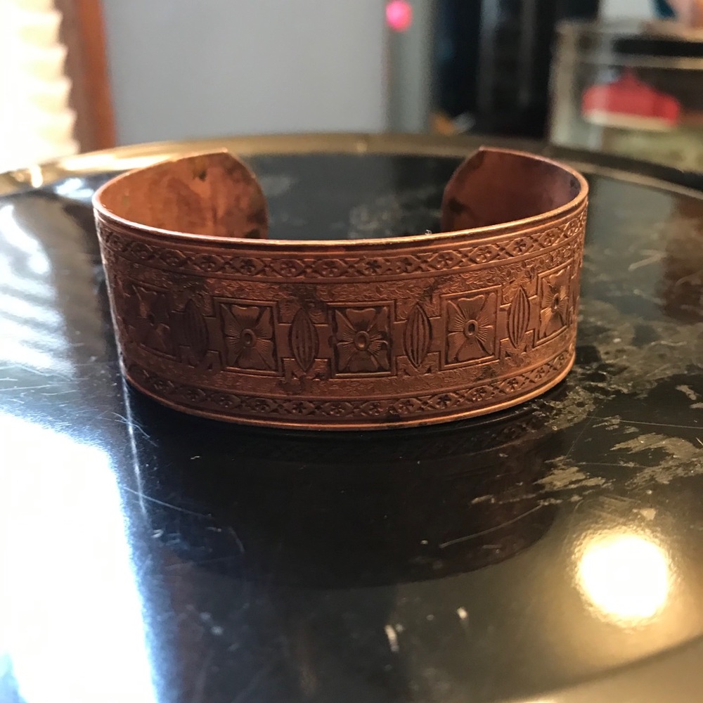 Copper cuff bracelet - Picture 1 of 1